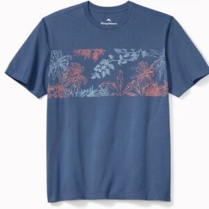 Tommy Bahama mens Dockside Blue T-Shirt
